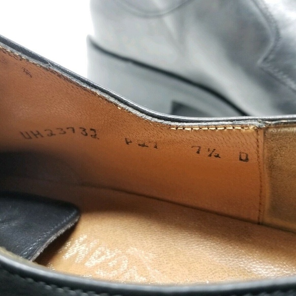 Salvatore Ferragamo Leather Lace Up Derby Oxford - Picture 7 of 8